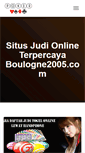 Mobile Screenshot of boulogne2005.com